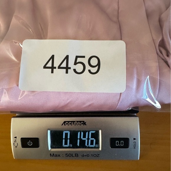 Zara Bubblegum Pink Satin Dress Size Large Faux Wrap Coquette Fairy Cocktail - Picture 6 of 6